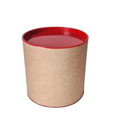Imagem de 10 Tubo Latas 10x10 P/ Personalizar Embalagem Kraft Presente Decoração