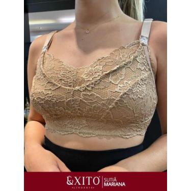 Imagem de Sutiã de Amamentação Mariana - Êxito Lingerie , Bege, M
