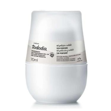 Imagem de Desodorante Antitranspirante Roll on Tododia Sem Perfume 70 ml - Natur