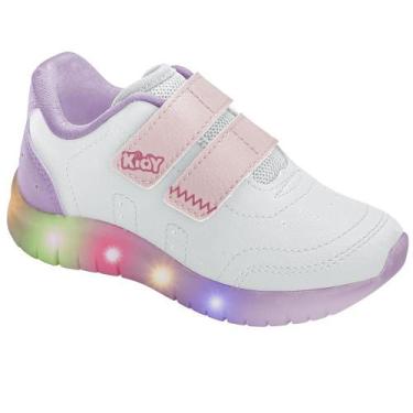 Imagem de Tenis kidy light fun menina, 31, Roxo, Rosa