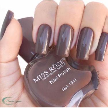 Imagem de Esmalte Miss Rose 13ml Cremoso, 02