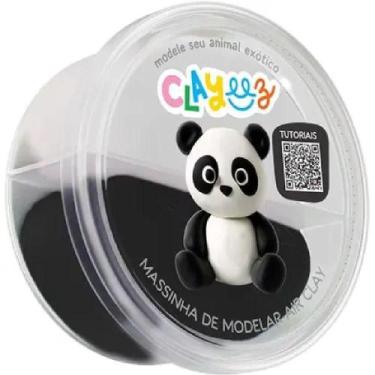Imagem de Massinha de Modelar Clayeez Duo Animais Exóticos 12g 4056 Infantil Gel