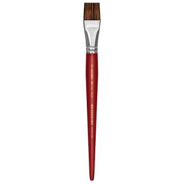 Imagem de Pincel Chato Orelha de Boi Cabo Longo Vermelho 484 Condor, 24