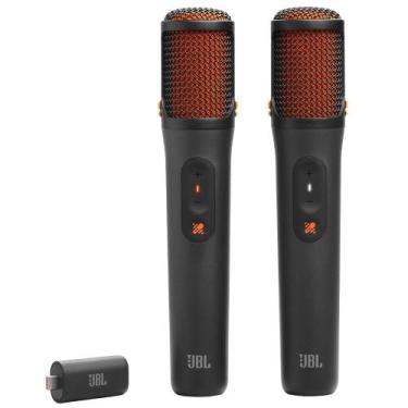 Imagem de Microfone sem Fio JBL EasySing Mics com Remoção Vocal por IA - JBLEASY
