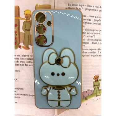 Imagem de Capa de celular compatível com Galaxy A34 5G Cutie Cor:Verde - oilojin