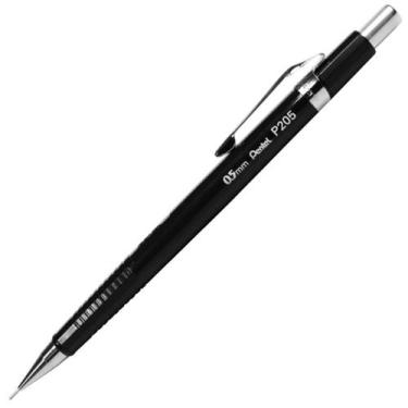 Imagem de Lapiseira Pentel P205-a Preto 0,5mm Venda A Unidade