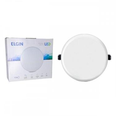 Imagem de Plafon Led Embutir Elgin Infinity Redondo 15W. 1500Lm. 6500K. Bivolt B