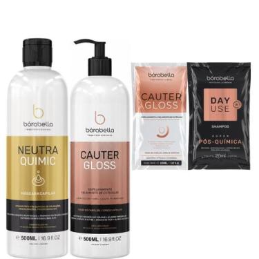 Imagem de Borabella NeutraQuimic Neutralizante + Cauter Gloss 2x500ml