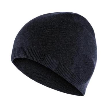 Imagem de Gorro De Inverno Unissex Tricotado, Macio, Quente, À Prova De Vento, R