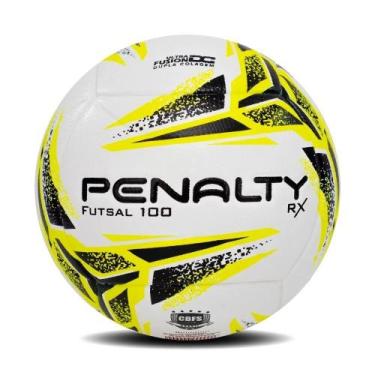 Imagem de Bola Futsal Penalty Rx 100 XXIII, Bco, Aml, Pto, UNICO