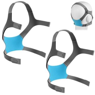 Imagem de Conjunto de 2 Tiras de Cabeça para Máscara Nasal Wisp Royal Flag
