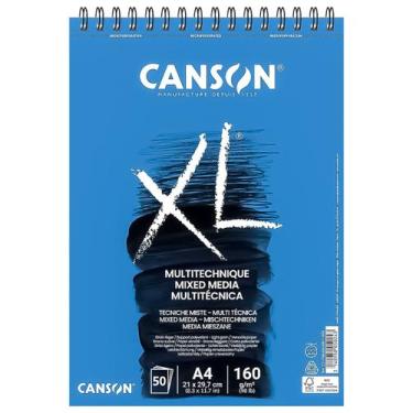 Imagem de Caderno Canson Xl Mix Multi Tecnica A4 160g 30fls