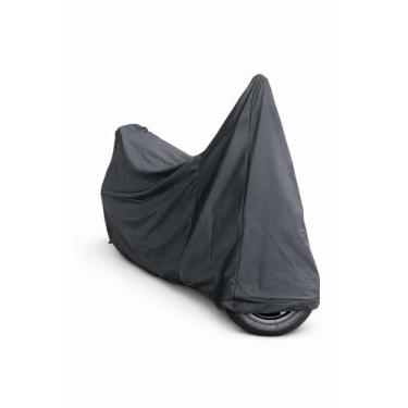 Imagem de Capa de Moto grande, Protetora, Resistente Contra Sol, Chuva, Forrada,