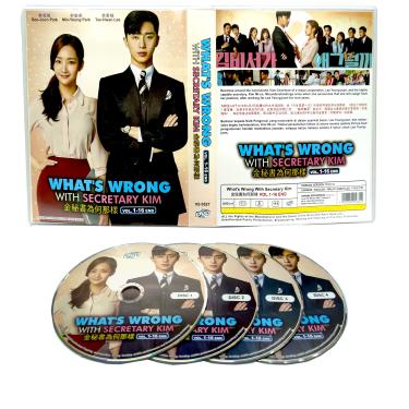 Imagem de WHAT'S WRONG WITH SECRETARY KIM - COMPLETE KOREAN TV SERIES ( 1-16 EPISODES ) DVD BOX SETS