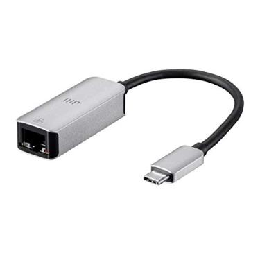 Imagem de Monoprice USB-C para HDMI VGA USB 3.0 Gigabit RJ45 Cartão SD USB-C Porta de Dados Adaptador Dock de Entrega de Energia | 100W, 2 portas, 4K @ 30Hz, com conector tipo C dobrável - Série Consul