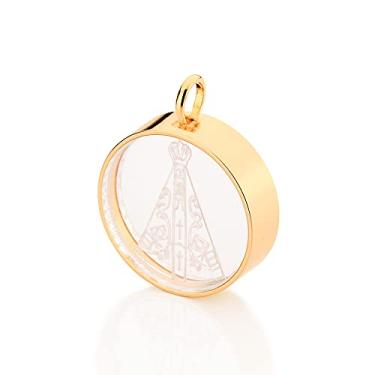 Imagem de Pingente com nossa senhora aparecida Branco-541816-Rommanel Cor: Branco