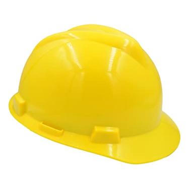 Imagem de Capacete de Segurança MSA CA 498 Completo com Carneira e Jugular (Amarelo)