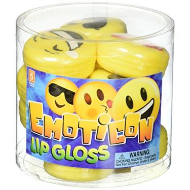 Imagem de Rhode Island Novelty Emoji Lip Gloss 12pc 1.75 Inch