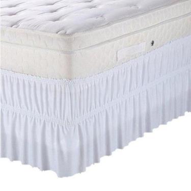 Imagem de Saia De Cama Box Matelada King