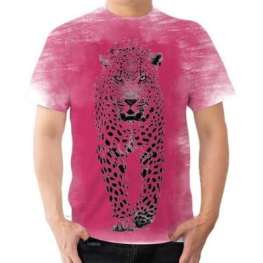 Imagem de Camiseta Camisa Onça Pintada Leopardo Jaguar Pantanal 4 - Estilo Krake