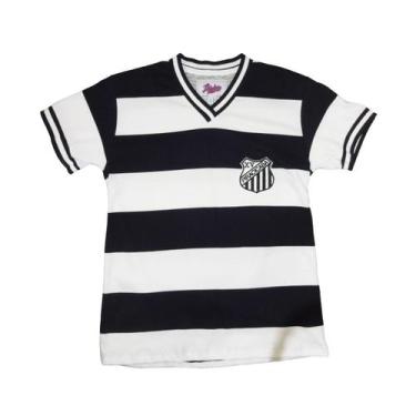 Imagem de Camisa Xv De Piracicaba 1983 Liga Retrô Infantil  Listrada 8