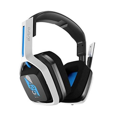 Imagem de ASTRO Gaming A20 Wireless Headset Gen 2 for PlayStation 5, PlayStation 4, PC & Mac - White/Blue