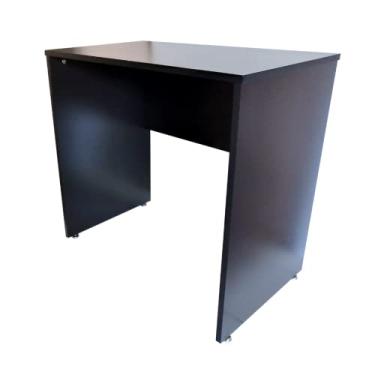 Imagem de Mesa para Escritório Home Office Estudos Pequena MDF Branca (Branco)