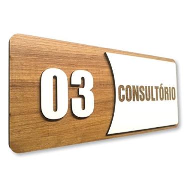 Imagem de Placa De Sinalização | Consultórios - N03