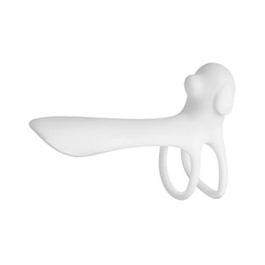 Imagem de Vibradores Sem Fio Para o Casal Masculino Peniano Anéis Ampliação Estimulador Ponto G & Clitóris Brinquedos Eróticos Zatla (Branco)