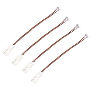 Imagem de X AUTOHAUX 4 peças conector de alto-falante de carro chicote adaptador conector para Kia para Hyundai para Toyota para Subaru para Suzuki