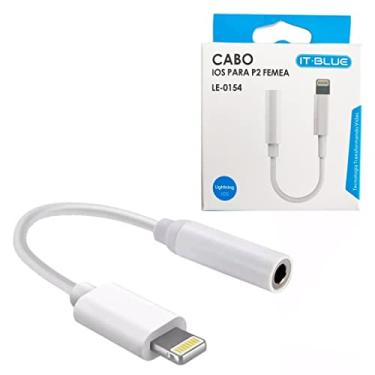 Imagem de Adaptador De Fone De Ouvido Para Iphone 3.5mm P2 Branco