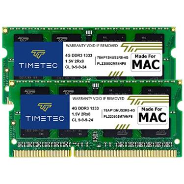 Imagem de Memoria ddr3 8gb 1333mhz Notebook Macbook Imac Mac Mini 2x4gb