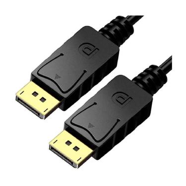 Imagem de Cabo Displayport 1.2 4k 144hz Adaptador Dp Blindado 1,8m 3D