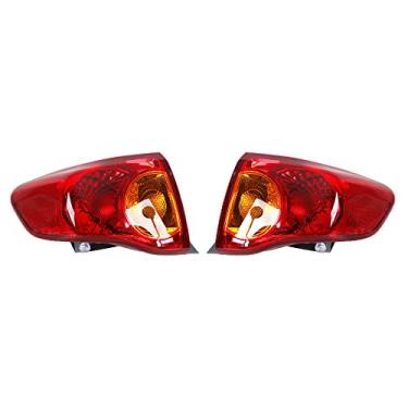 Imagem de JESYMBX Para Toyota para Corolla 2008-2010 carcaça da lanterna traseira do carro lâmpada de freio traseiro luz traseira externa sem lâmpada 8155002460