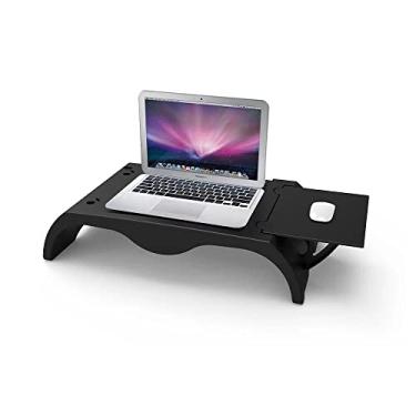 Imagem de Suporte para Notebook Preto com Extensão