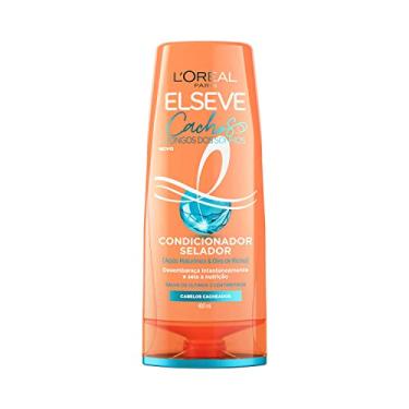 Imagem de L'Oréal Paris Elseve Condicionador Selador Cachos Longos Dos Sonhos, com Ácido Hialurônico e Óleo de Ricino, 400ml