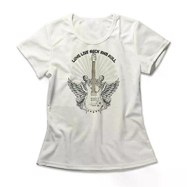 Imagem de Camiseta Feminina Long Live Rock And Roll