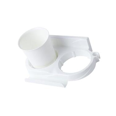 Imagem de STOBAZA Suporte De Prateleira Cabides De Plástico Prateleiras De Cabide De Roupas De Plástico Para Armazenamento Cabide Autoadesivo Montado Parede Cabide De Parede Do Banheiro