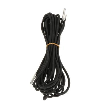 Imagem de 4x Cabo de Substituição para Cadeira de Gravidade Zero Cabo de Reparo de Cadeira Cabo Elástico Elástico Cadarços para Espreguiçadeira de Gramado Pátio, PRETO