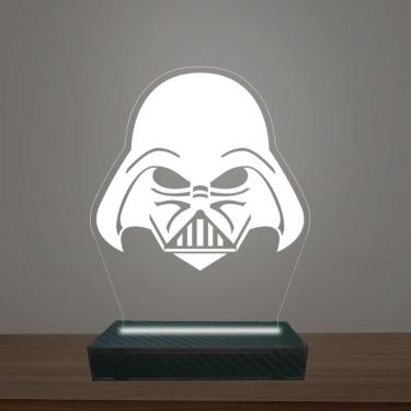 Imagem de Luminária Led 3d Starwars Abajur Luxo
