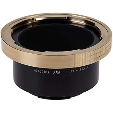 Imagem de Adaptador de montagem de lente Fotodiox Pro compatível com lentes de montagem Arri PL (bloqueio positivo) para corpos de câmera sem espelho de montagem Canon RF (EOS-R)
