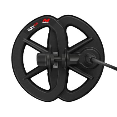 Imagem de Minelab bobina de pesquisa inteligente à prova d’água de 15 cm EQX 06 redonda para detectores de metal EQUINOX Series