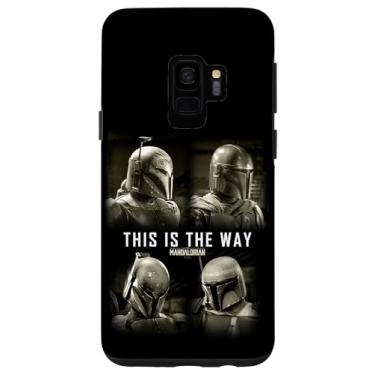 Imagem de Galaxy S9 Star Wars: The Mandalorian This Is The Way Box Up Fade C2 Case