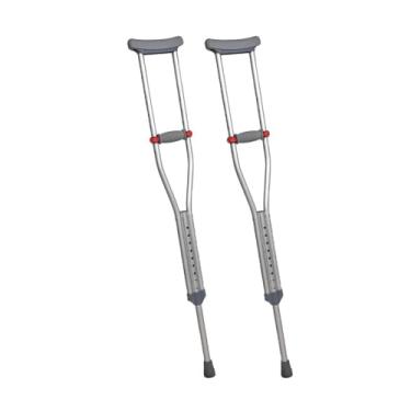 Imagem de Muleta Axilar Par SC60 Tamanho P Suporta 130kg Hidrolight