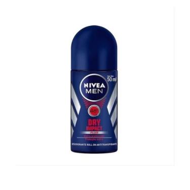 Imagem de Desodorante Antitranspirante Roll-On Nivea Men Dry Impact Com 50ml