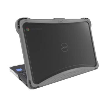 Imagem de Brenthaven Capa rígida EXO para laptop compatível com Chromebook Dell 3110/3100 (concha) - Durável, segura, testada contra quedas e proteção confiável para crianças, estudantes, escola, escritório ou