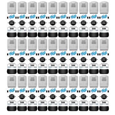 Imagem de Kit 30 Refil Haddaway Store T544 70ml L3110 L3150 L3250 Preto