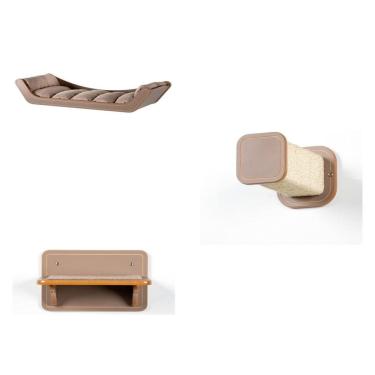 Imagem de Playground para Gatos Merlot Marrom