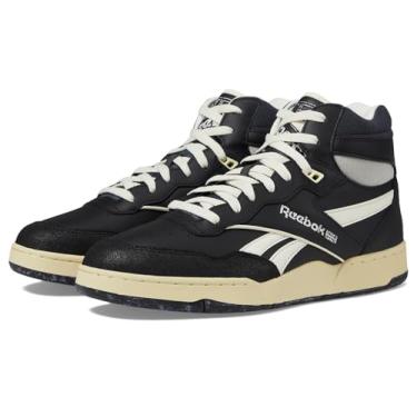 Imagem de Reebok Tênis unissex adulto Bb4000 Ii Mid, Preto/Cinza 6/Giz, 13 Women/11.5 Men