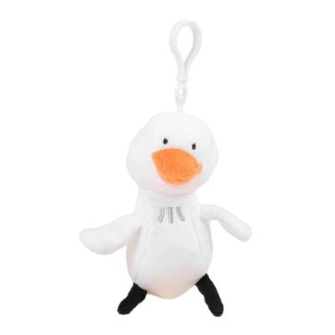 Imagem de Generic Pato Brinquedo de Pelúcia Bonito Saco Acessórios Ornamento Bolsa Pingente Pato Chaveiro